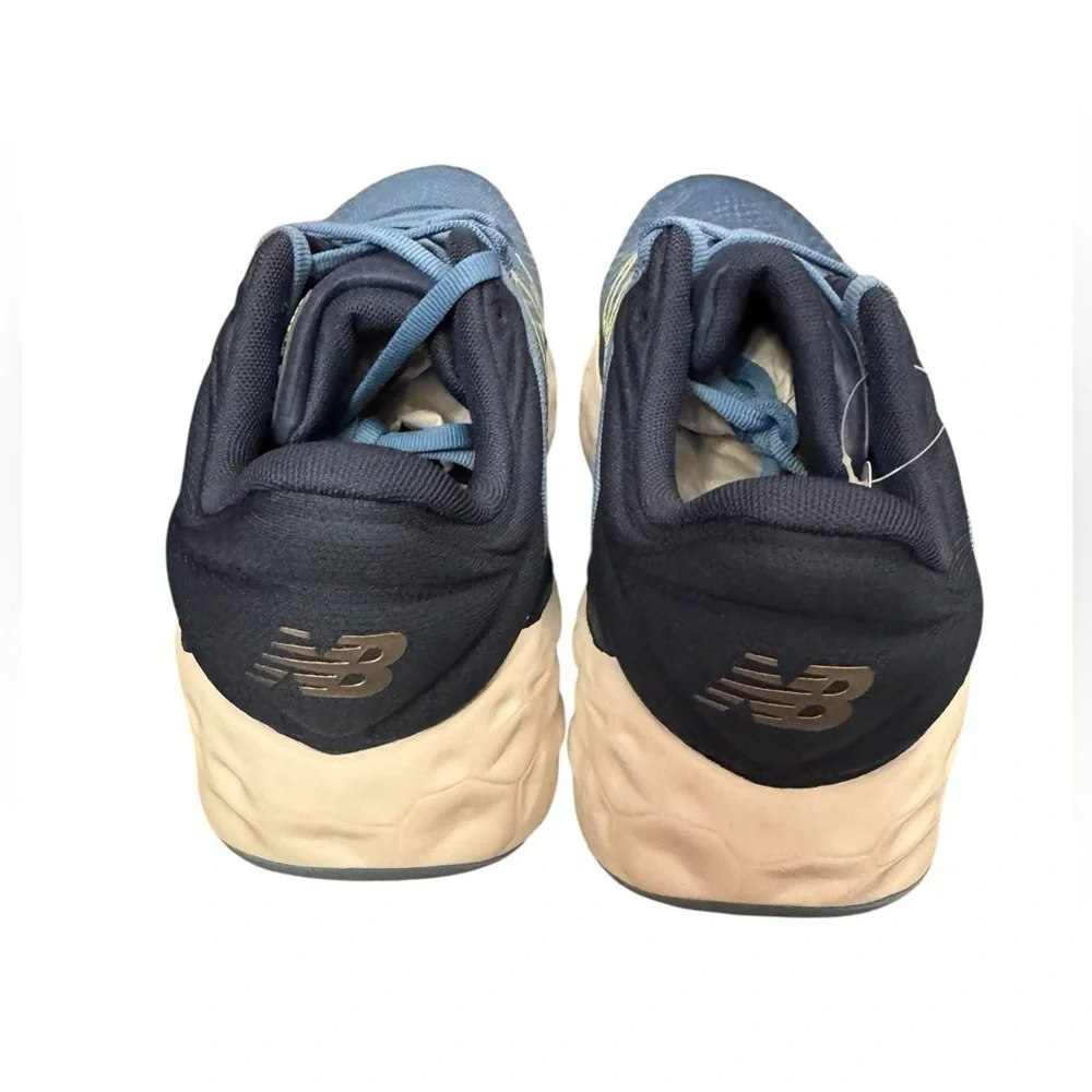 New Balance Fresh Foam Blue and Yellow Athletic Sneakers Women’s Size 10 Wide